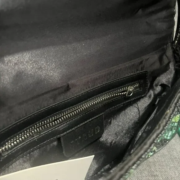 Staud Beaded Tommy Bag Green Palm - Picture 14 of 14